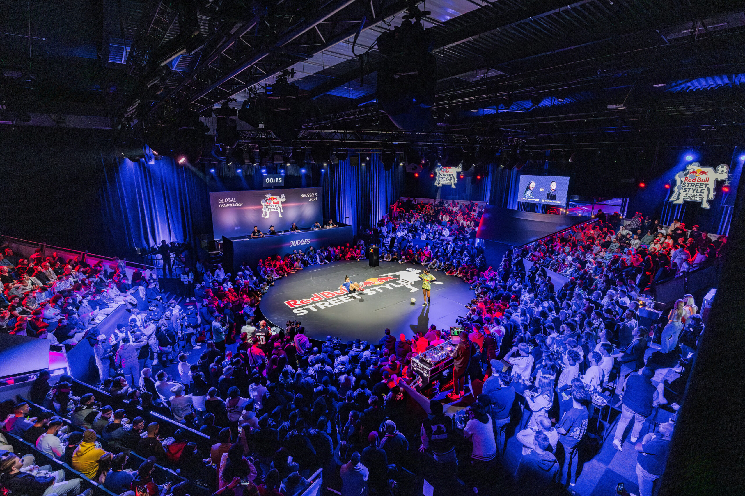 participants at Red Bull Street Style Global Championship Final in Brussels, Belgium on December 7, 2023. // Stefaan Temmerman / Red Bull Content Pool // SI202312080031 // Usage for editorial use only //