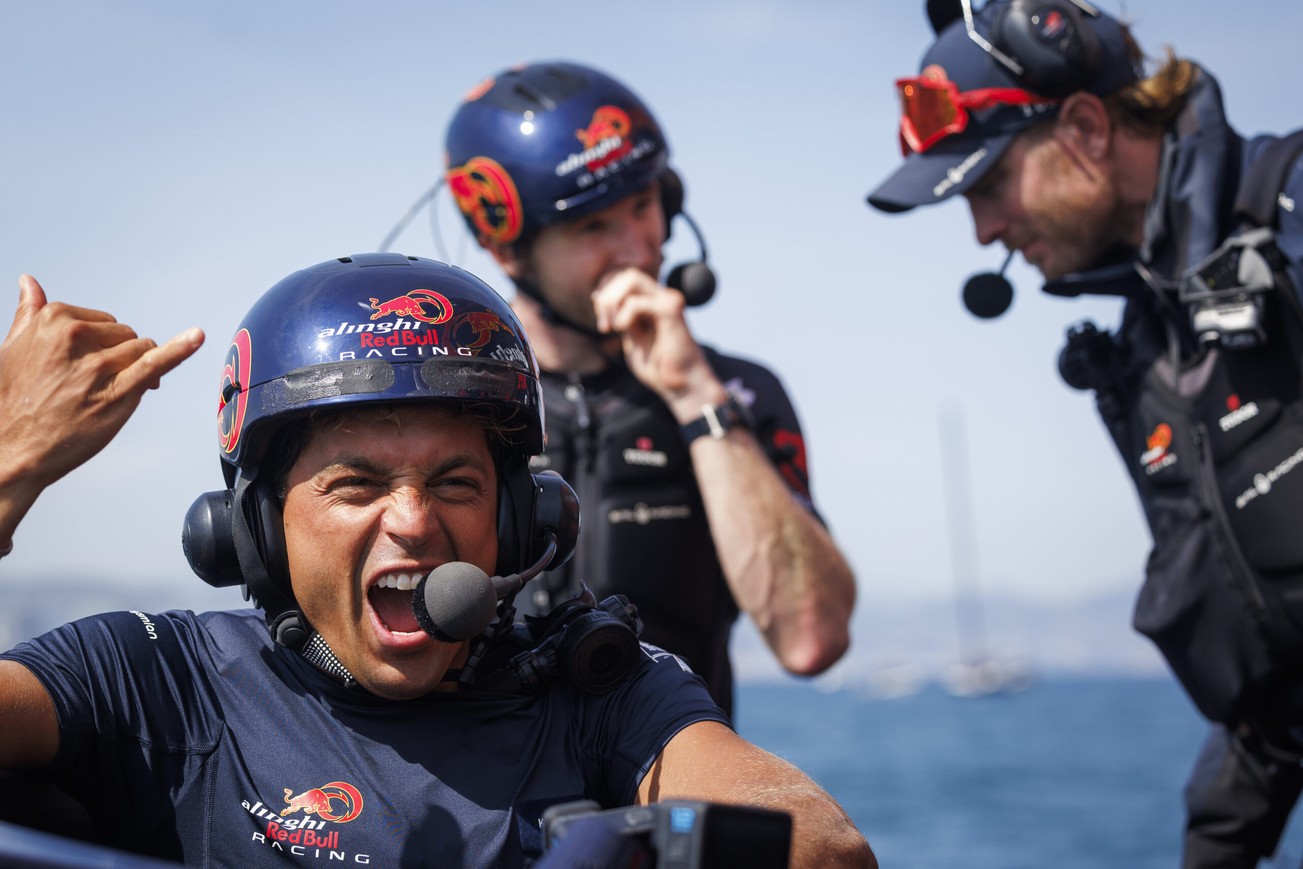 Kai Lenny of the United States seen after sailing on the AC75 BoatOne of Alinghi Red Bull Racing in Barcelona, Spain, on June 6, 2024.