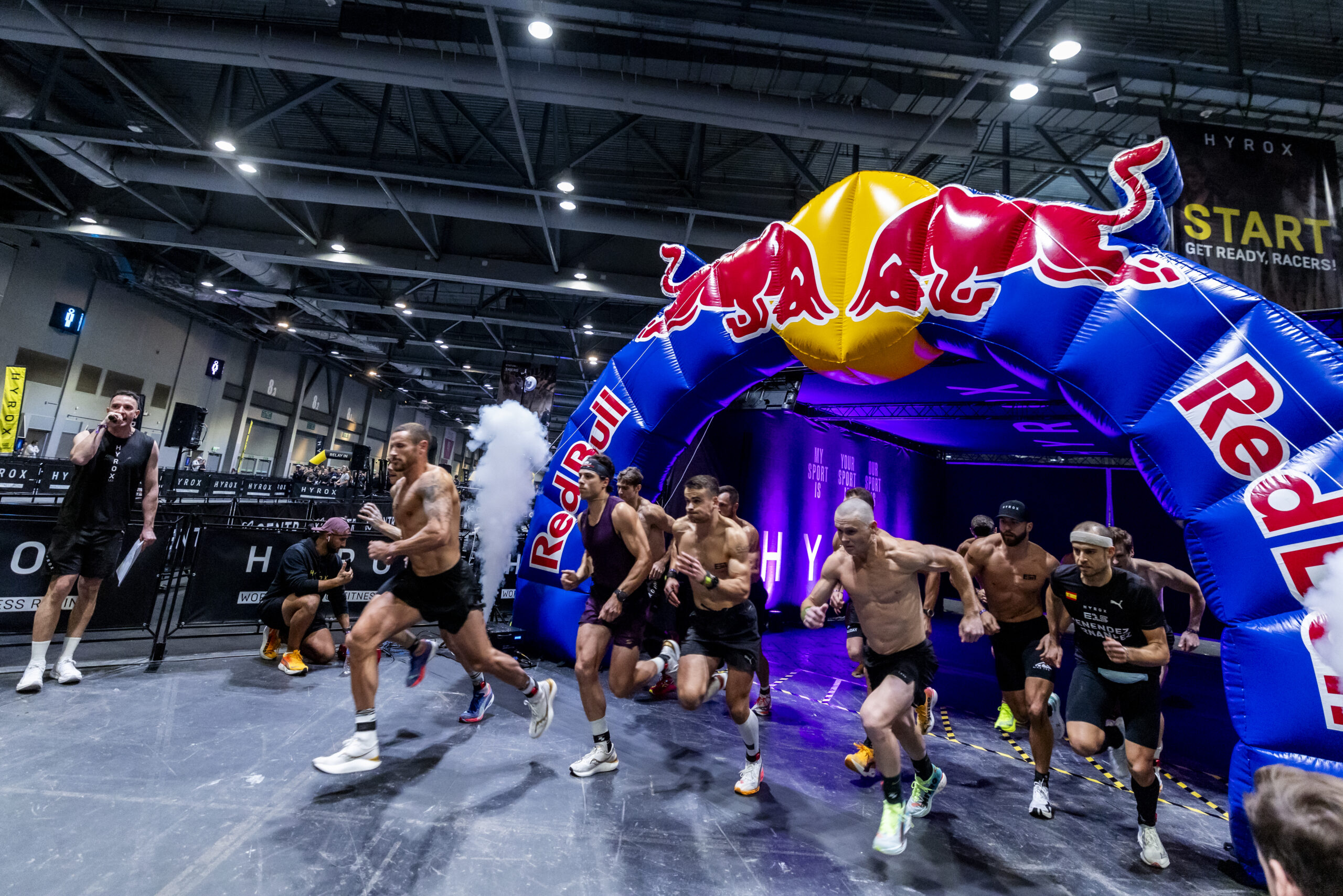 James Kelly seen during the Elite 15 at the Hyrox Major in Hong Kong on November 22, 2024. // Brian Ching / Red Bull Content Pool // SI202411230272 // Usage for editorial use only //