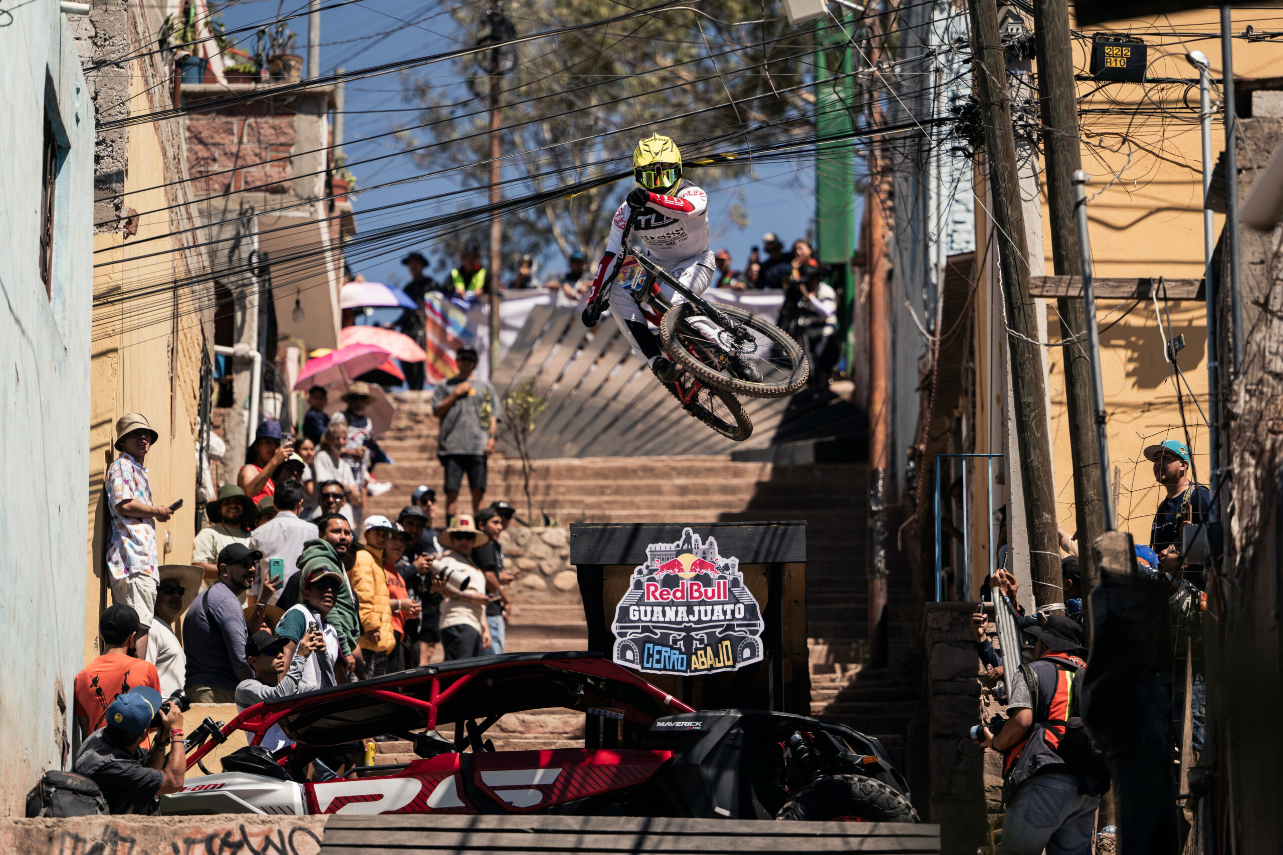 Juanfer Velez performs at Red Bull Cerro Abajo in Guanajuato, Mexico on March 29, 2025 // Bartek Wolinski / Red Bull Content Pool // SI202503300028 // Usage for editorial use only //