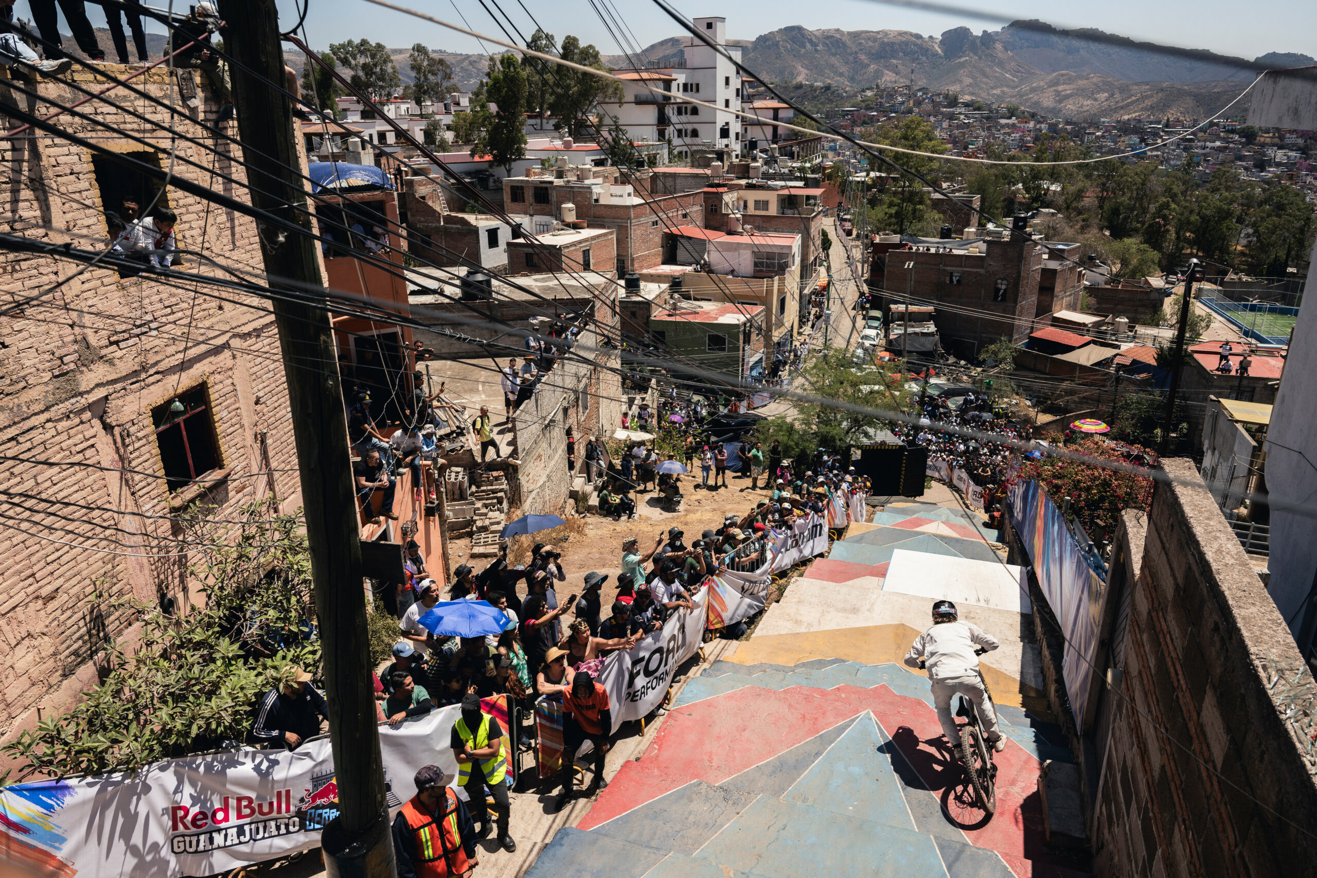 Hannes Alber performs at Red Bull Cerro Abajo in Guanajuato, Mexico on March 29, 2025 // Bartek Wolinski / Red Bull Content Pool // SI202503300033 // Usage for editorial use only //