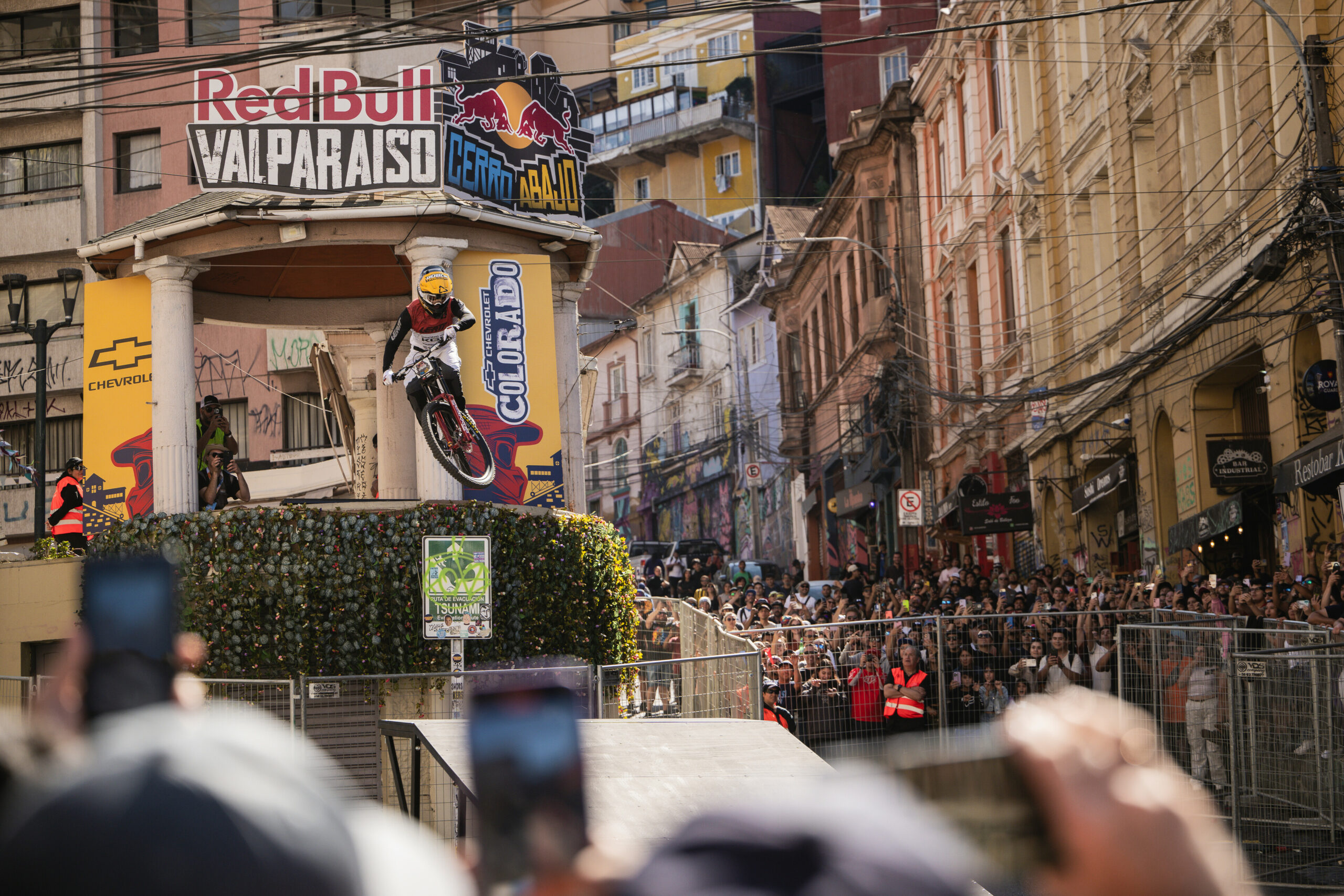 Felipe Agurto performs at Red Bull Cerro Abajo in Valparaiso, Chile on March 2, 2025 // Bartek Wolinski / Red Bull Content Pool // SI202503020371 // Usage for editorial use only //