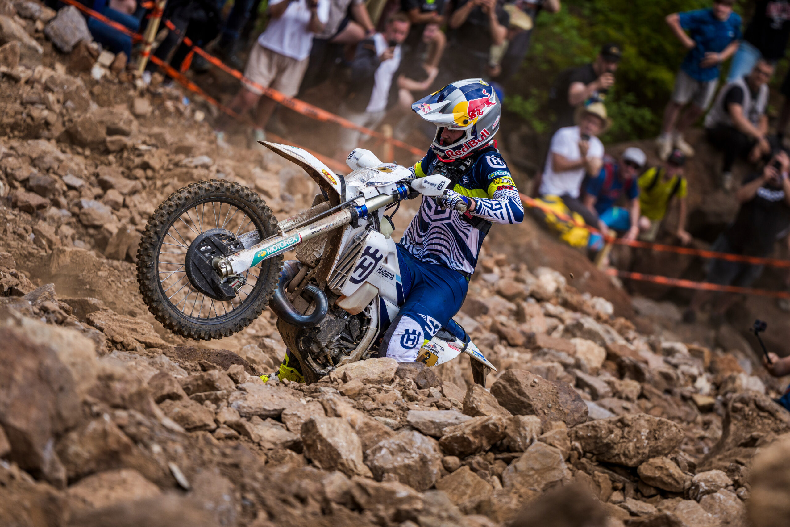 Billy Bolt performs during the Red Bull Erzbergrodeo 2025 in Eisenerz, Austria on June 1, 2025 // Philip Platzer / Red Bull Content Pool // SI202506010461 // Usage for editorial use only //