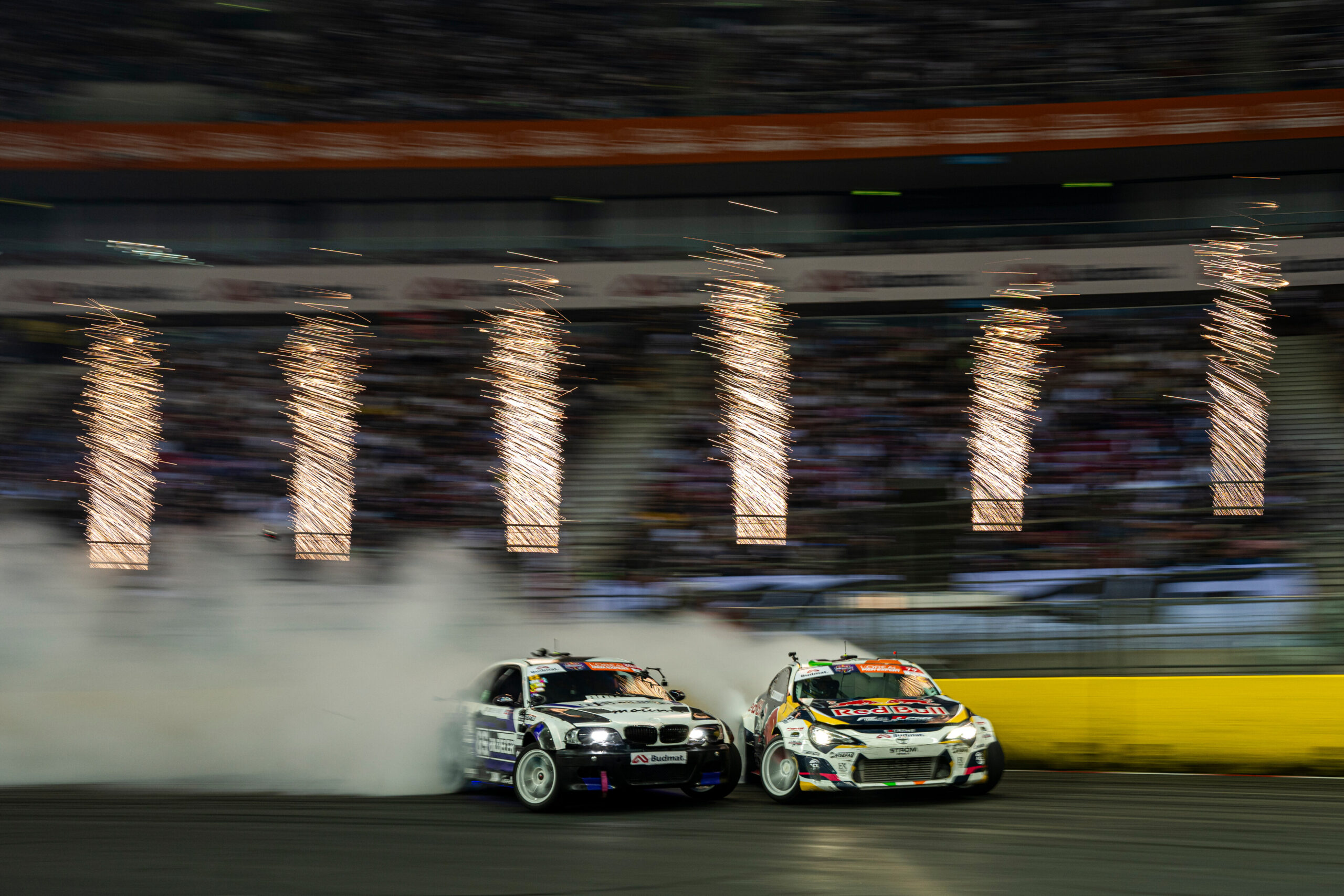 Conor Shanahan seen during the Red Bull Drift Masters Grand Finale in Warsaw, Poland on September 13, 2025. // Joerg Mitter / Red Bull Content Pool // SI202509131554 // Usage for editorial use only //