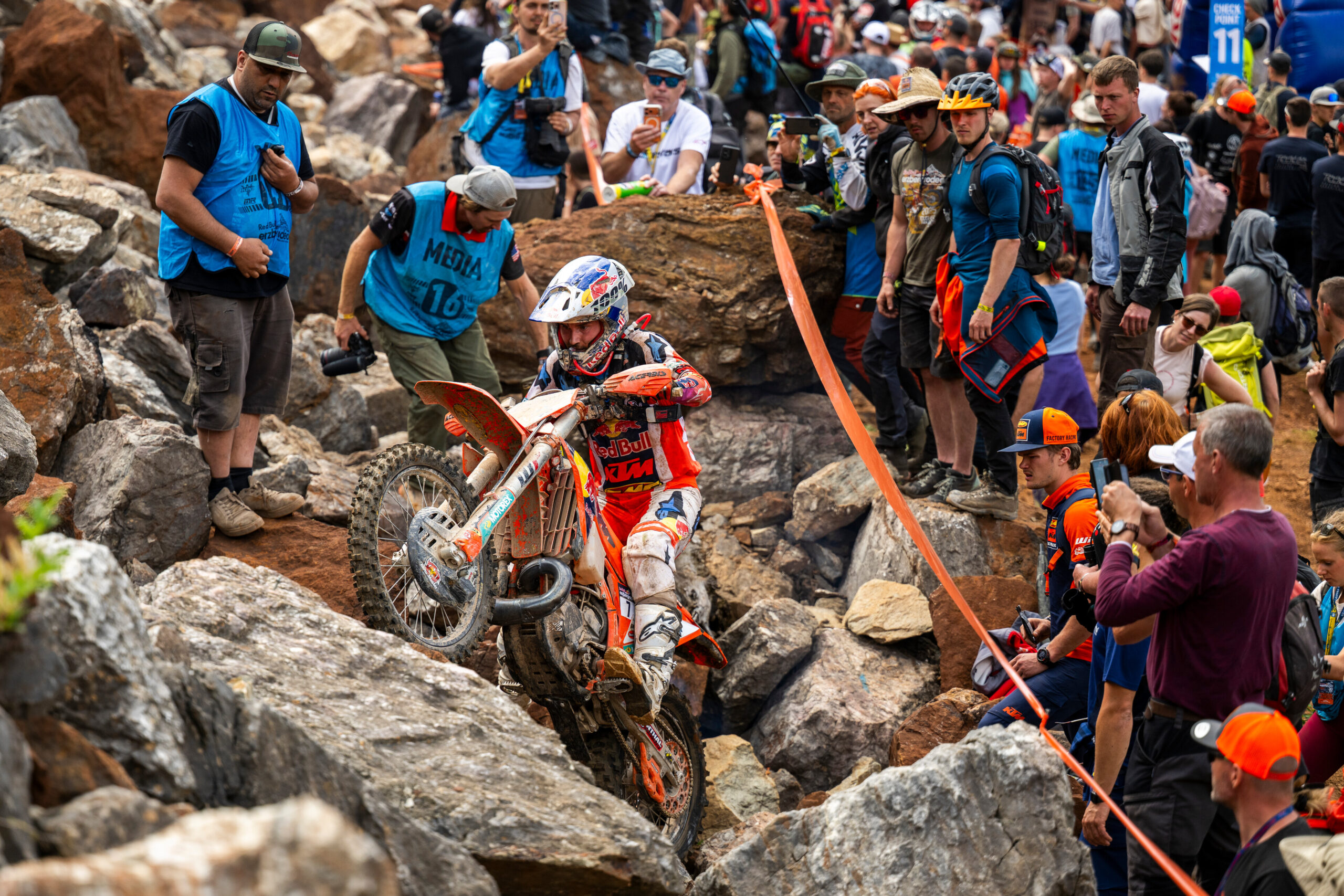 Trystan Hart seen during the Red Bull Erzbergrodeo in Eisenerz, Austria on June 7, 2026. // Joerg Mitter / Red Bull Content Pool // SI202606070577 // Usage for editorial use only //
