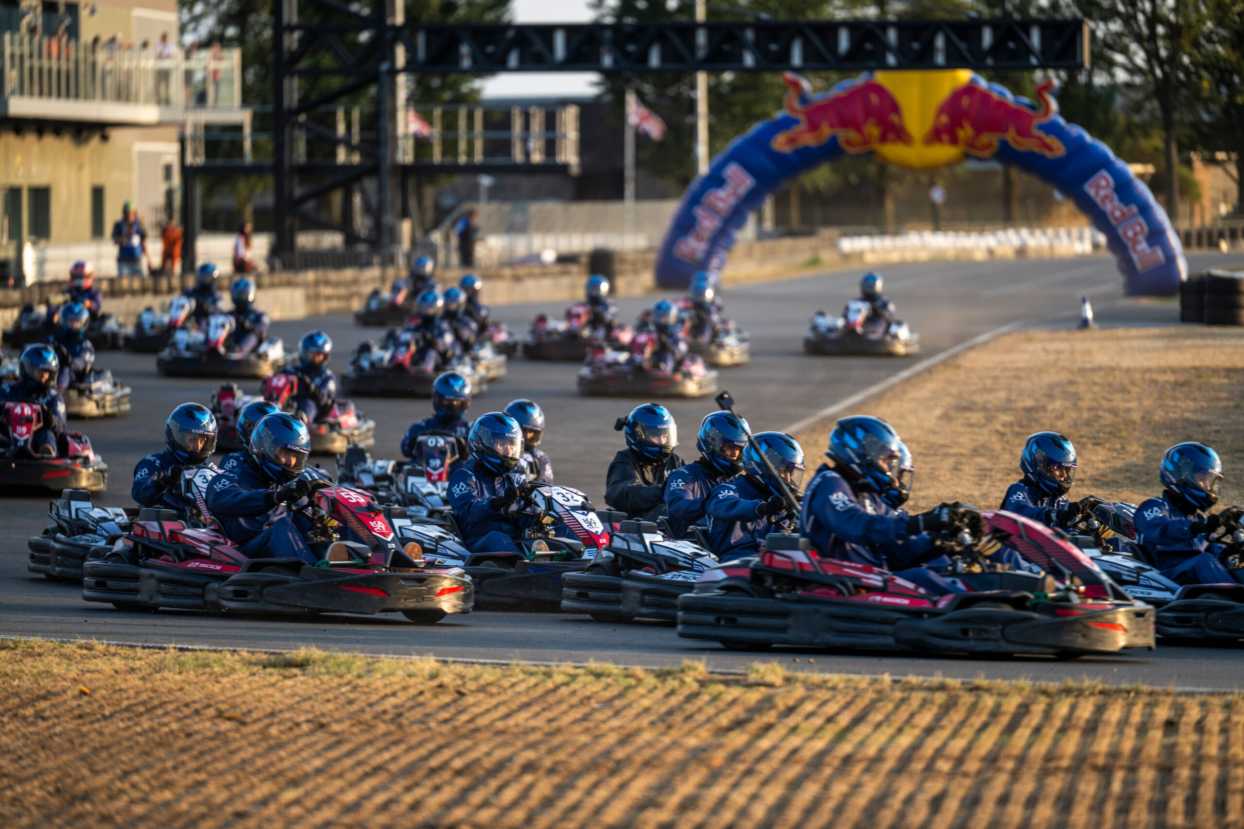 Competitors seen during the Max vs 100 in Silverstone, Great Britain on July 22, 2026. // Joerg Mitter / Red Bull Content Pool // SI202608250257 // Usage for editorial use only //