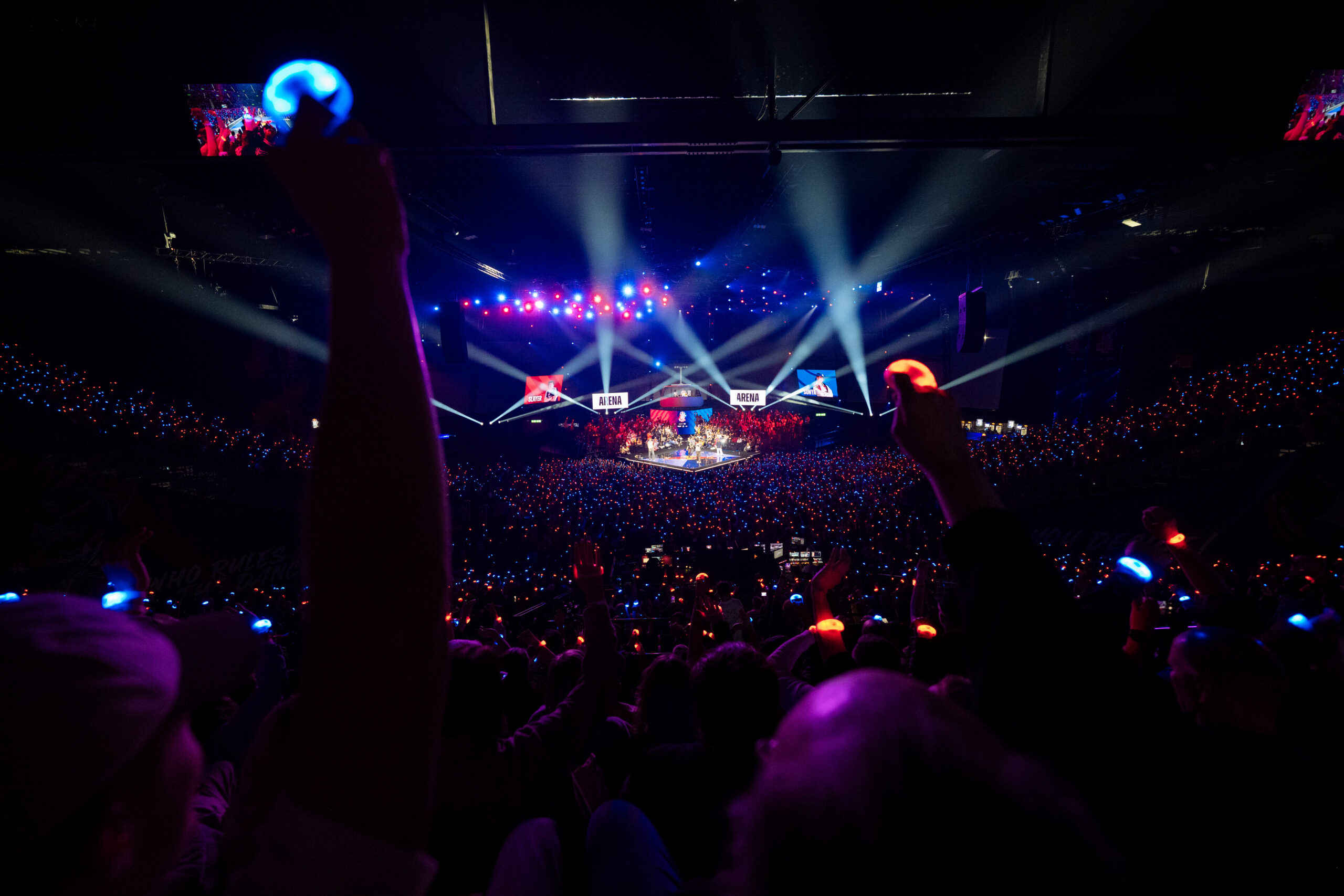 Voting moment at the Red Bull Dance Your Style World Final at the Hallenstadion in Zurich, Switzerland on October 24, 2026. // Tyrone Bradley / Red Bull Content Pool // SI202610250019 // Usage for editorial use only //